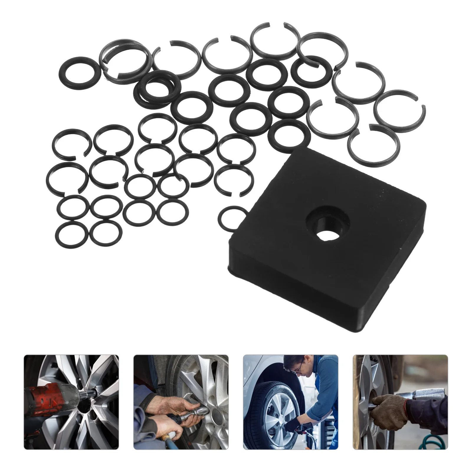 

3/8 M Impact Wrench Retaining Heavy Duty Rubber Friction Drive Clip Accessories Replacement Parts Compatible Electric