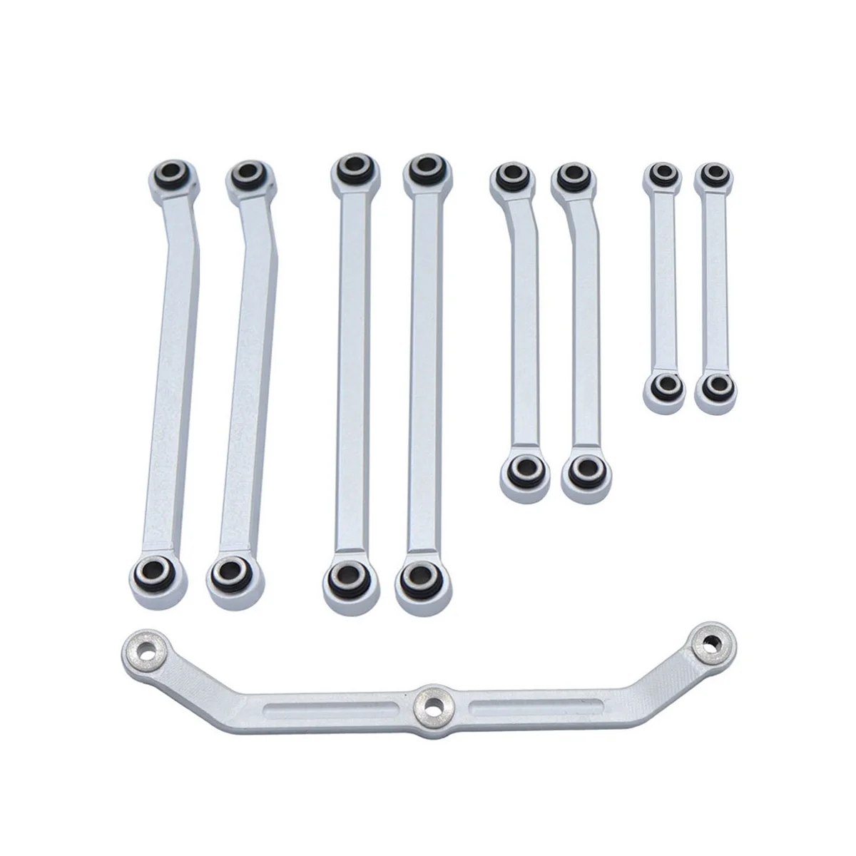 Metal High Clearance Suspension Link and Steering Link Set 9749 for Traxxas TRX4M 1/18 RC Crawler Car Upgrades Parts,3