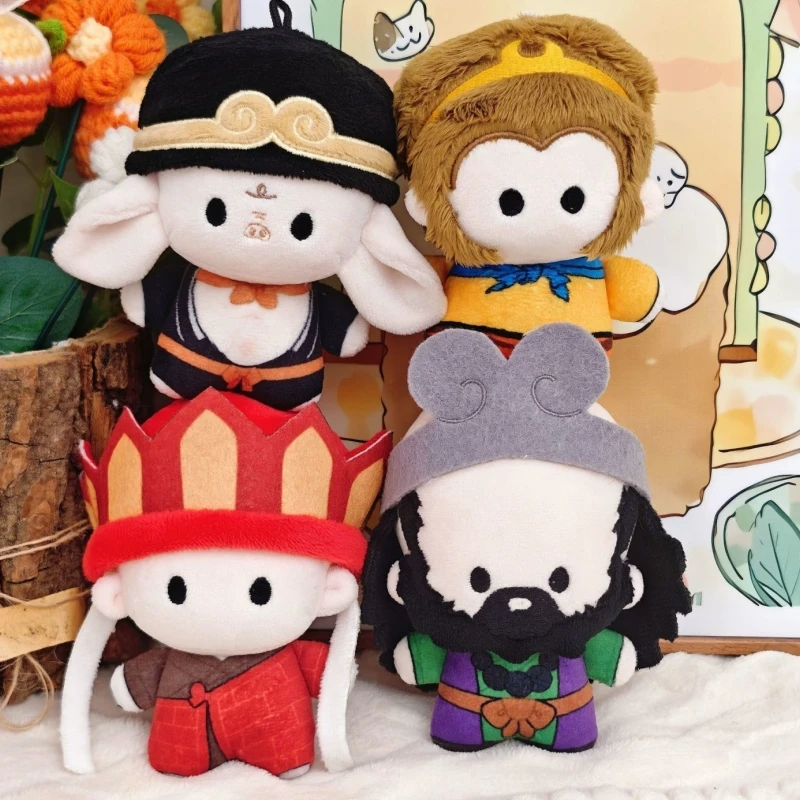 

Аниме Кукла 10 см Путешествие на Запад Король Обезьян Wukong Tang Священник Свинья Песчаная Игрушка Косплей Мультфильм Подарок Подвеска Подарки