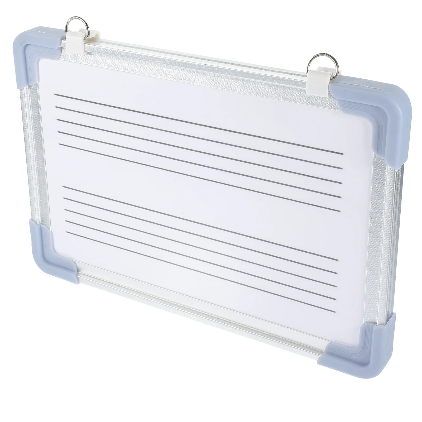 Staff Whiteboard with Lines Magnetic Horizontal Grid Metal Paint Educational Erasers Dry Learning Erasable Boards