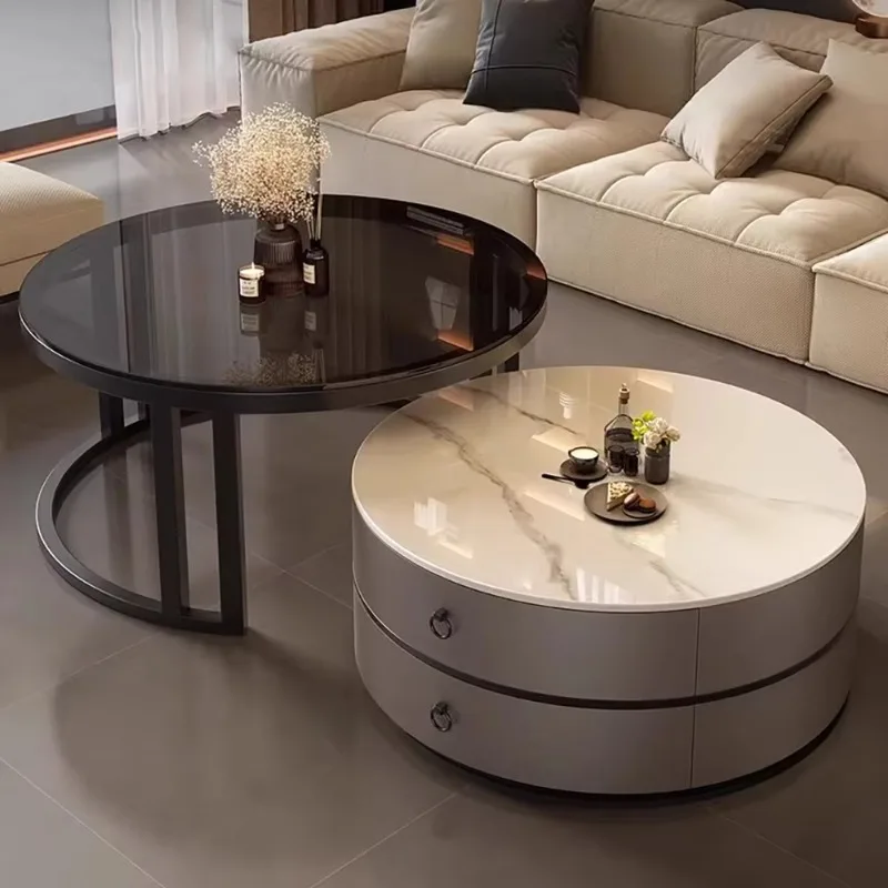 

Simple Design Coffee Tables Modern Decor Aesthetic Glam Coffee Tables Unique Minimalist Stolik Kawowy Living Room Furniture