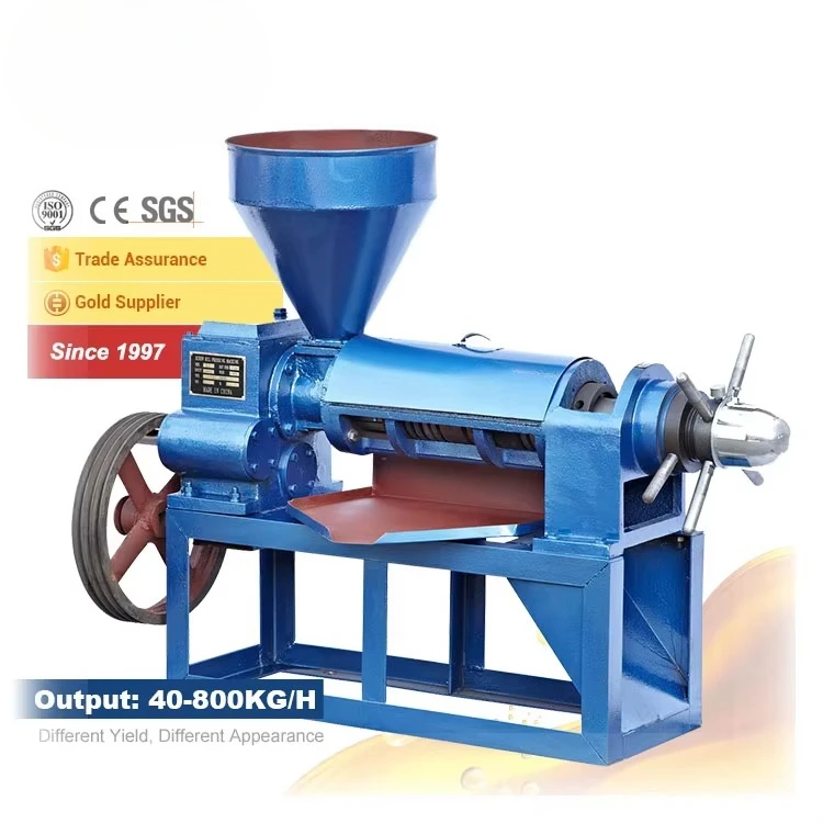 Automatic Oil Press Machine For Processing, Making & Production With Modular Mechanical High Carbon Steel Structure