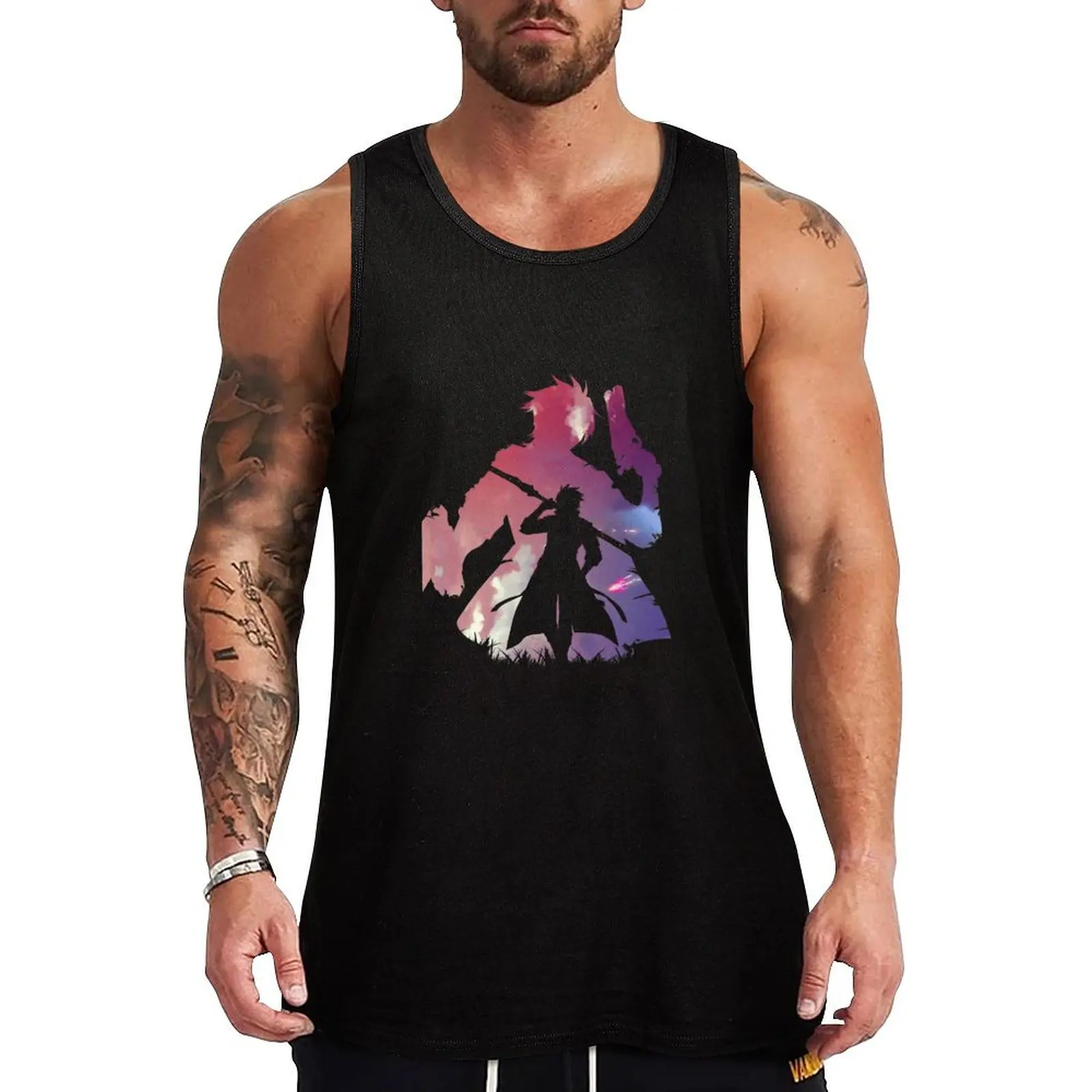 

Sunset Crow Tank Top Everyday Wear Tank Top Comfortable Lightweight Shirt