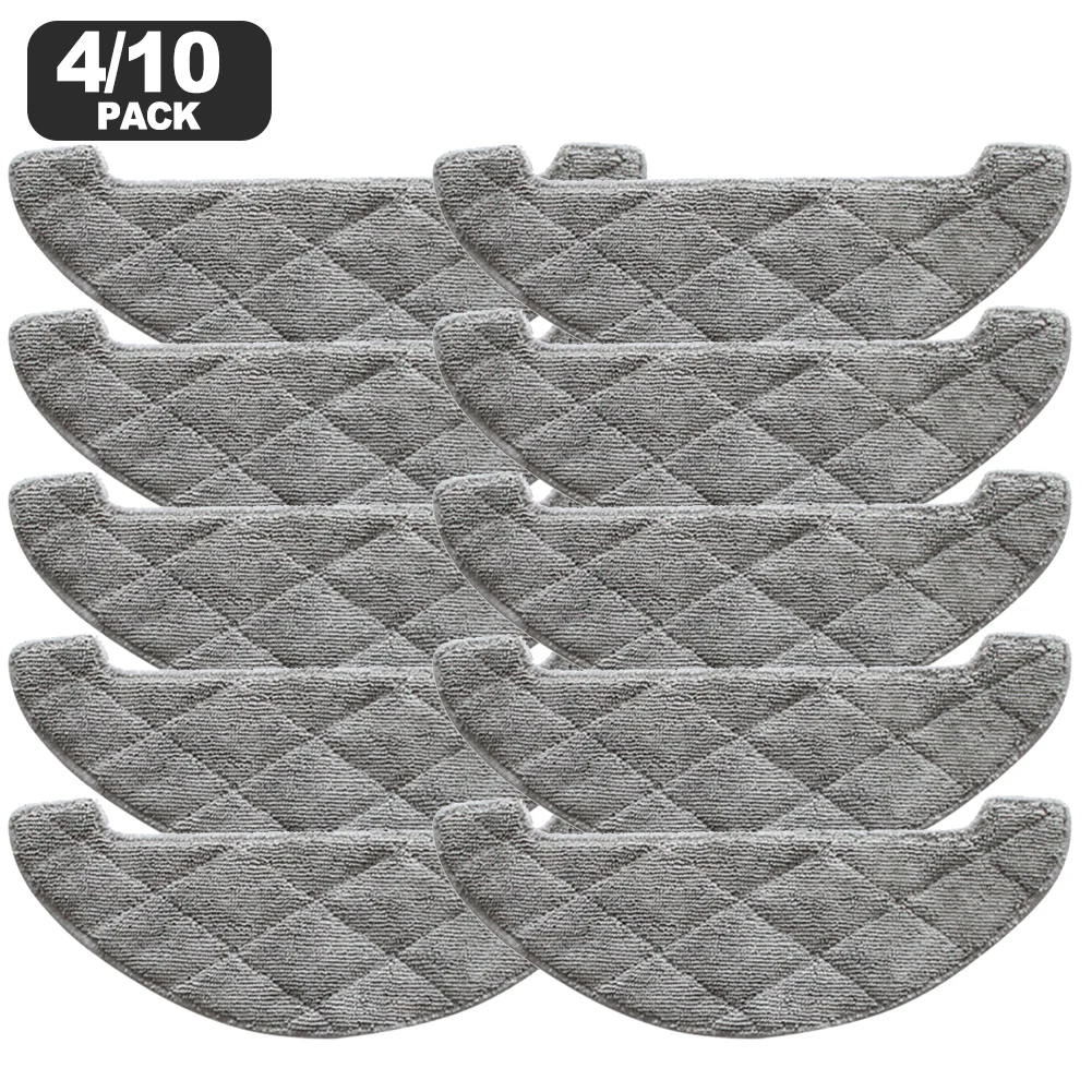 

4/10 Vacuum Cleaner Mop Set For Coredy R750Pro And R758Pro Robotic Vacuum Cleaners - Washable And Reusable Mops