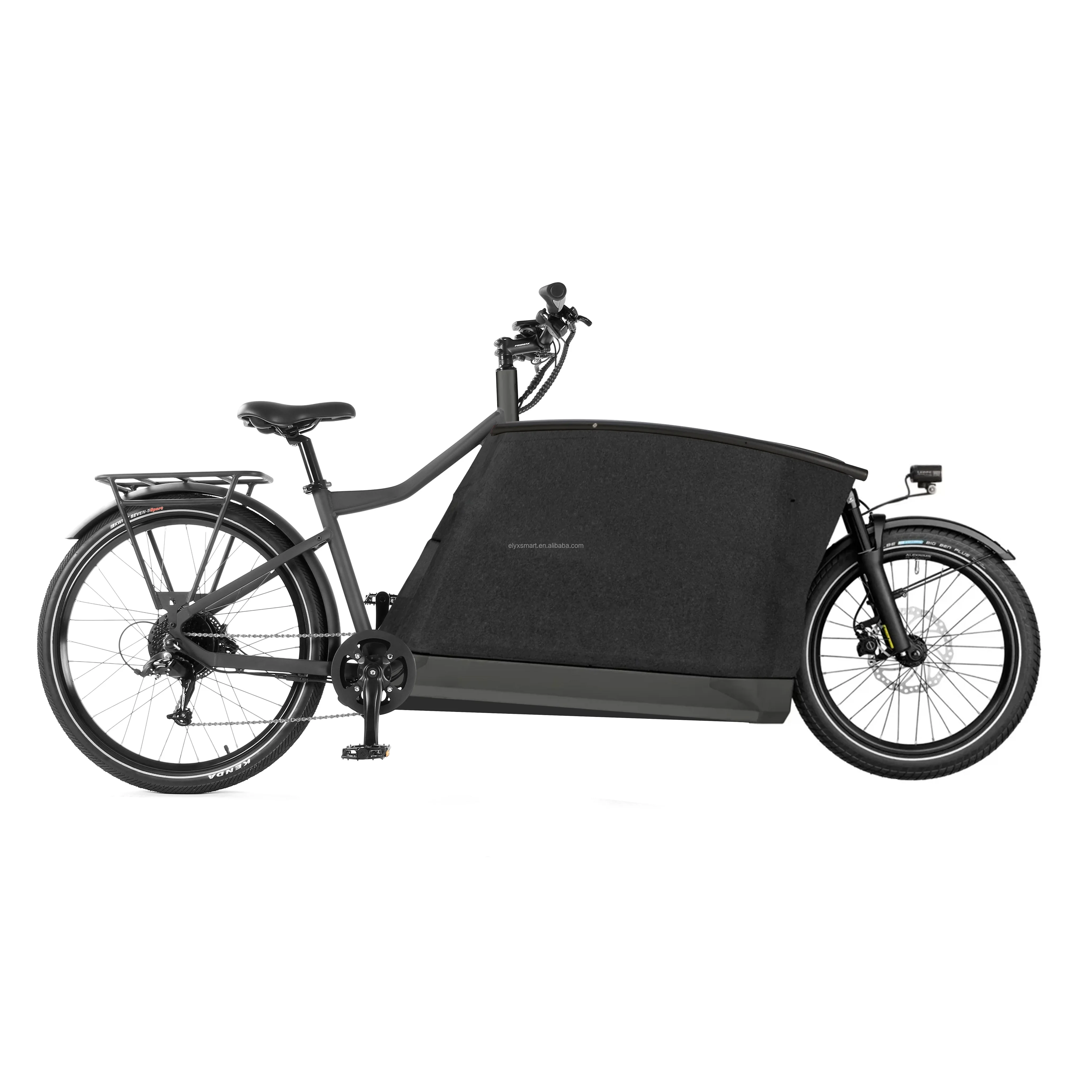 

ATV&UTVCustom Ebike Factory Direct 250W 500W Motor Heavy Duty Cargo Box Front Loading Family Use 26 Inch Electric Cargo Bike