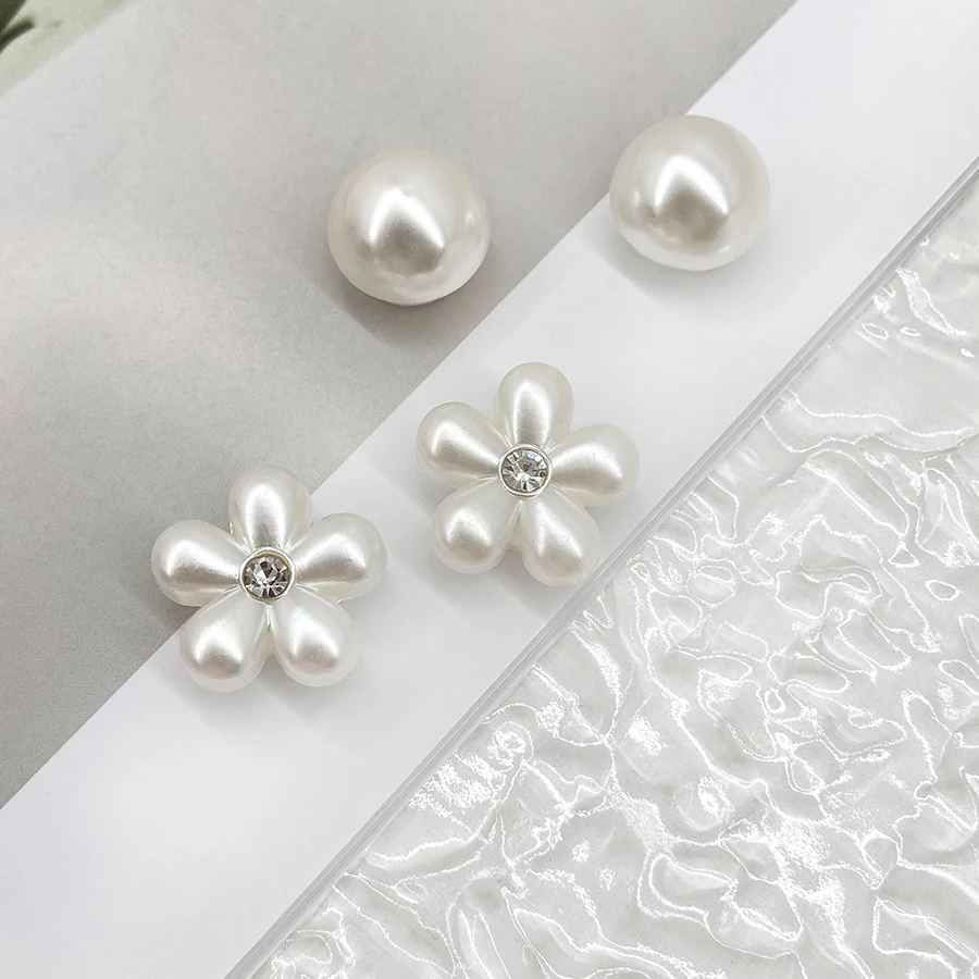 12 قطعة ABS اللؤلؤ الزهور الأحذية السحر انفصال الأحذية الزينة مناسبة ل كروكس قباقيب بوج حقيبة شاطئية فكرة هدية حفلة