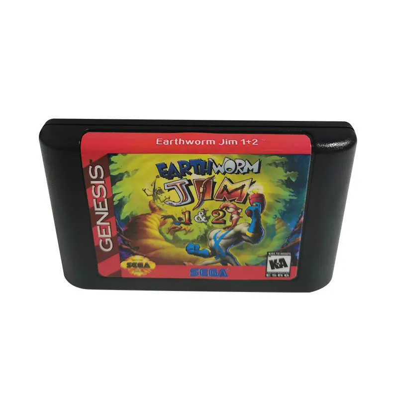 أفضل بطاقة ذاكرة لجهاز Sega Mega Drive: تجربة مثالية مع Earthworm Jim 1 16 بت