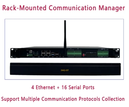 Industrial Edge Computing Gateway Communication Management Machine with Multi-Protocol Support ( RS485 RS232 Ethernet 4G WiFi )