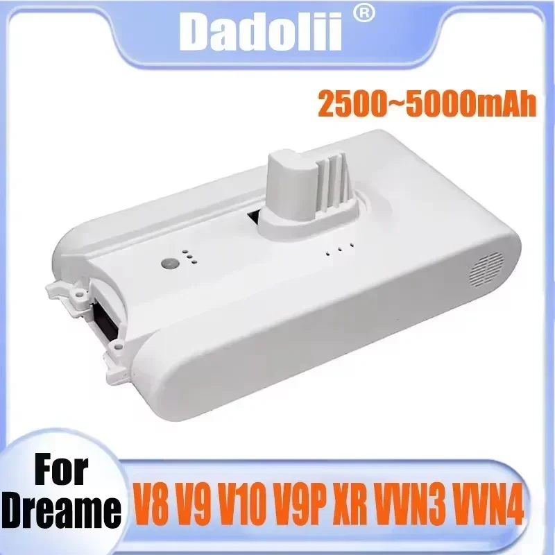 

Литий-ионный аккумулятор 500 мАч, 25,2 В для Dreame V8 V9 V10 V9P V9B XR VVN3 VVN4, ручной беспроводной пылесос