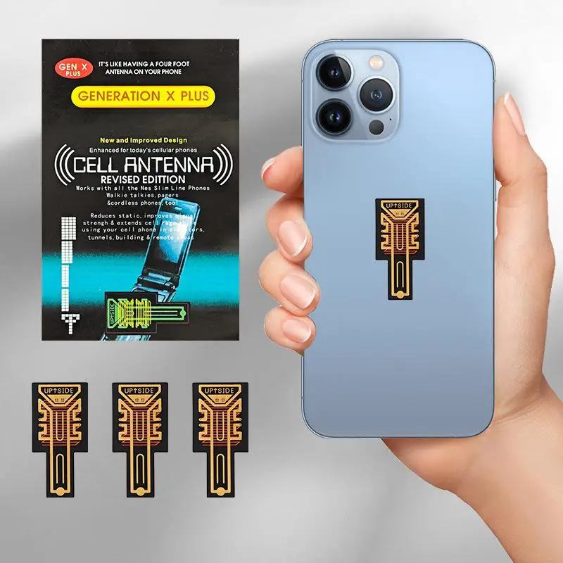 

【Y】1Pc Portable Mobile Phone Signal Booster Stickers Suitable For All Types Of Mobile Phones