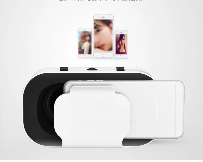 Lightweight Portable 3D Virtual Reality VR Headset Multifunctional Smart Viewing Glasses