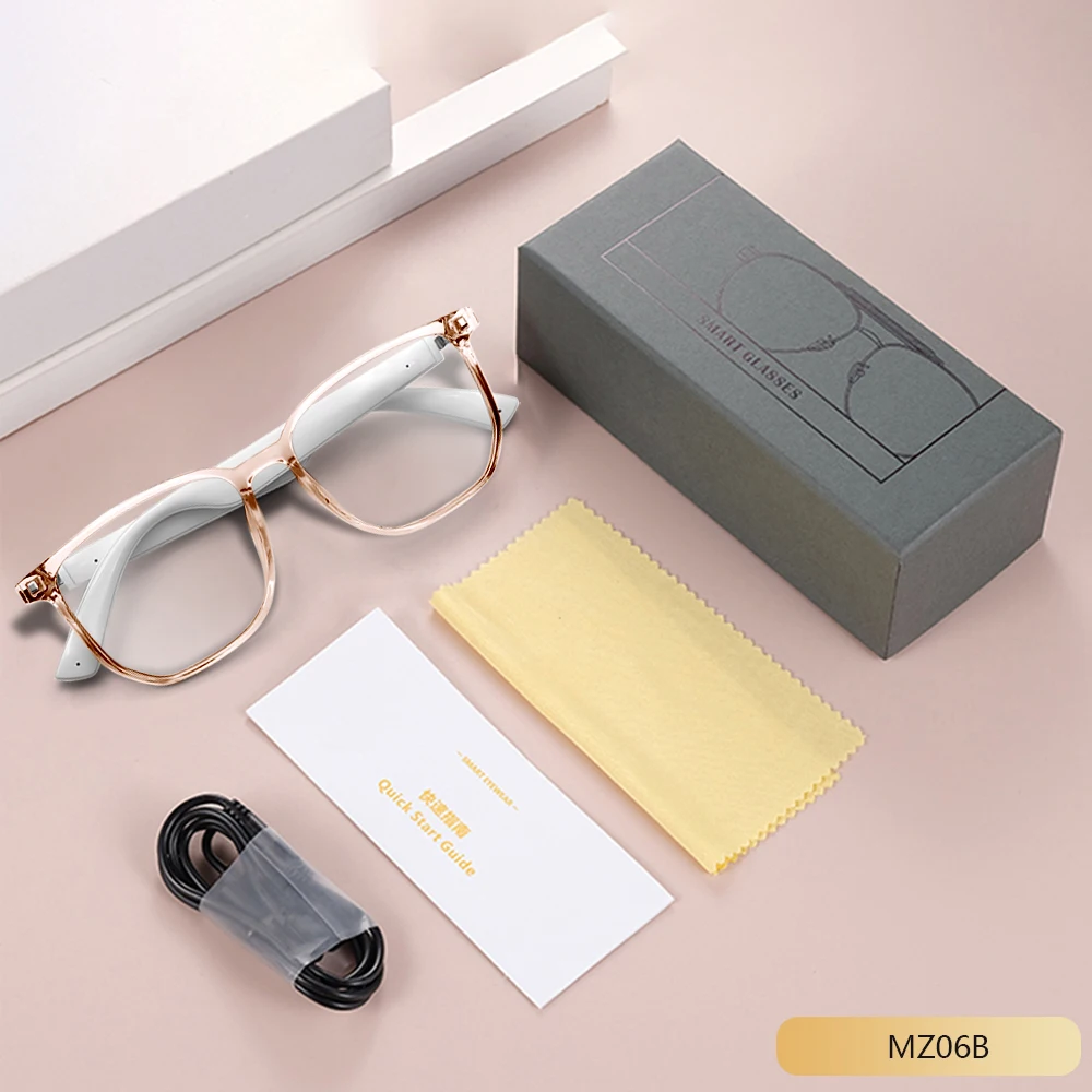 MZ06 Smart Anti-Blue Light Color Changing Sunglasses Voice Call Al Intelligence Outdoor Sport Smart Wearable Headset