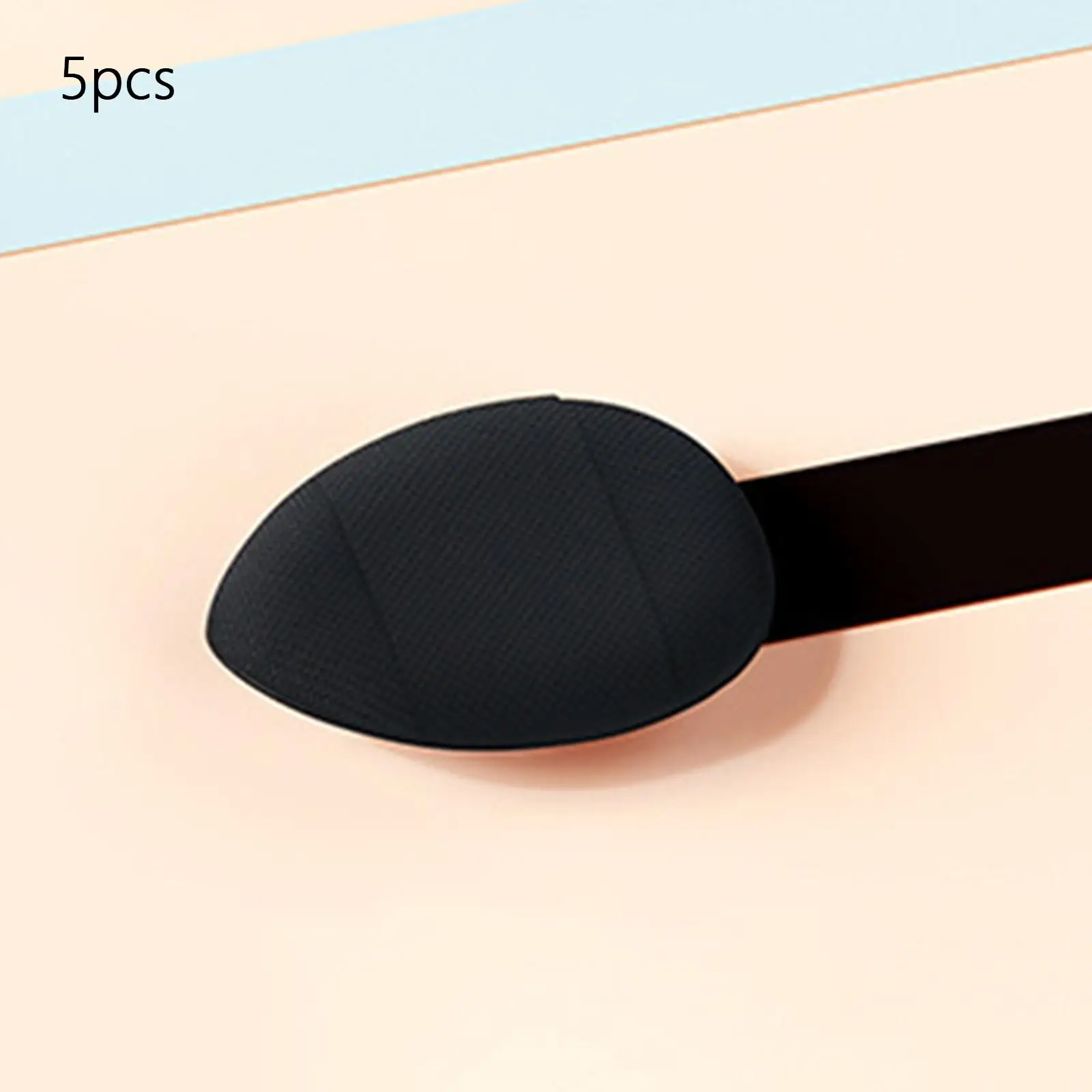 Soft Mini Makeup Puff Finger Sponges Hydrophilic Polyurethane Reusable Pads for Blusher Highlight Eye Shadow Wet and Dry