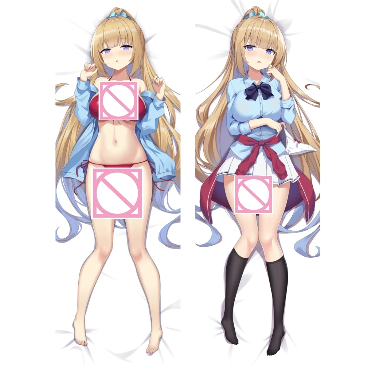 

Boyoxon Kikyou Kushida Anime Pillow Case Cover Hugging Pillow Pillowcase Double-Sided Printed Peach Skin/2WAY Plush Multi-Size