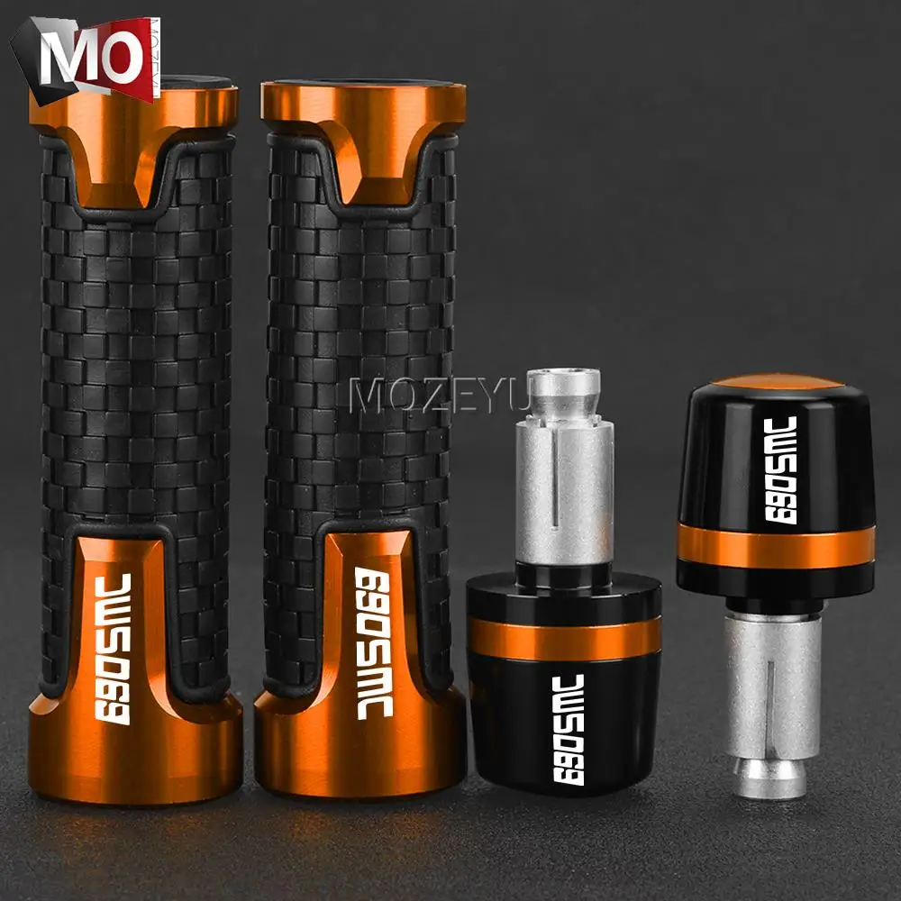 Motorcycle Accessoreis Handlebar Grips Handle bar grip Ends Cap Plug For 690SMC DUKE 690 SMC 2008- 2024 2023 2022 2015 2016 2017