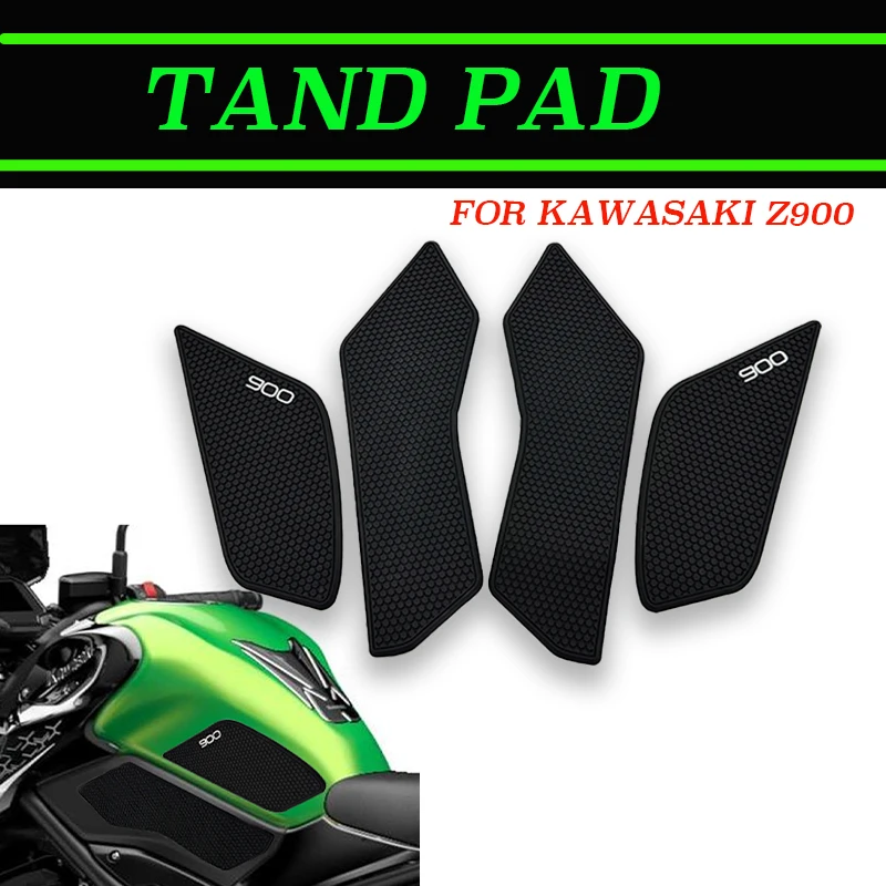 Nakładki antypoślizgowe na zbiornik paliwa Kawasaki Z900 SE900 z 900 se 2017-2023 2024 2025, naklejki na zbiornik, ochraniacze na kolana, naklejki dekoracyjne.