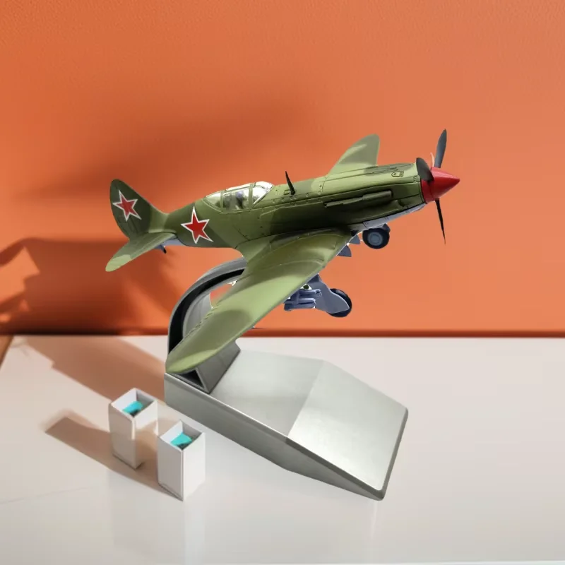 

Enthusiasts Gift Soviet MiG-3 Fighter 1/72 Metal Alloy Aircraft Collection Model Home Decoration Antique Military Plane Model