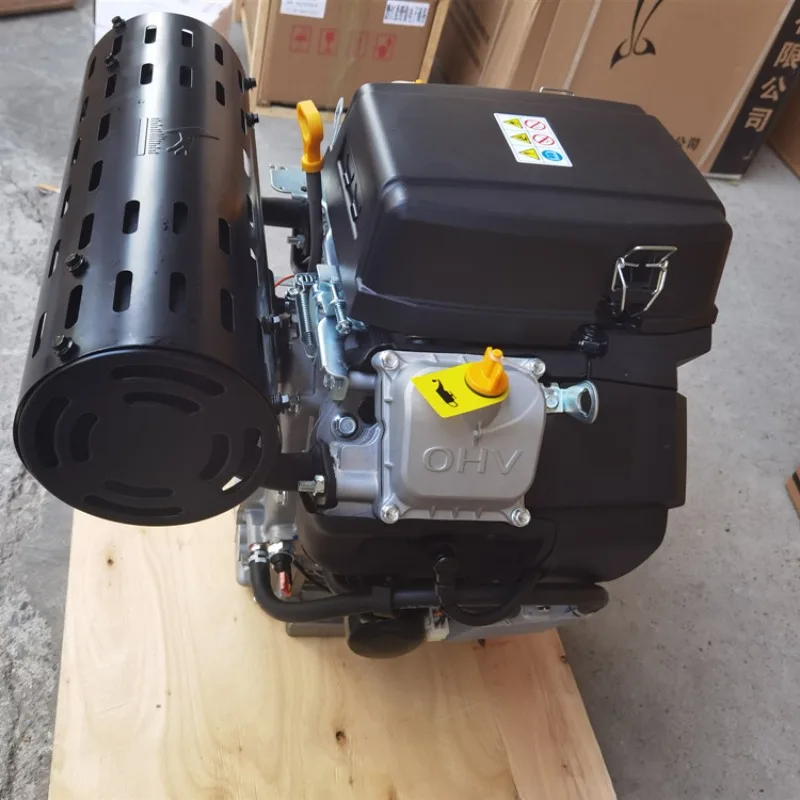 Recurrent start Electric start V-type twin-cylinder horizontal shaft   engine
