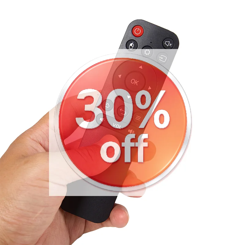 Universal 2.4G USB Receiver Remote for TV Box Strong Signal Wide Compatibility Ideal for Smart TV and PC