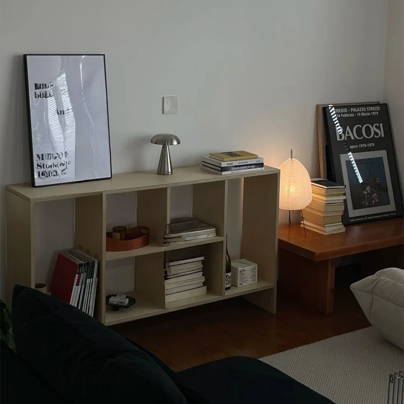 خزانة البتولا المحيط مجلس الرف من الأرض إلى الأرض خزانة تخزين متعددة الطبقات عرض المنزلية خزانة عرض رف الكتب #3