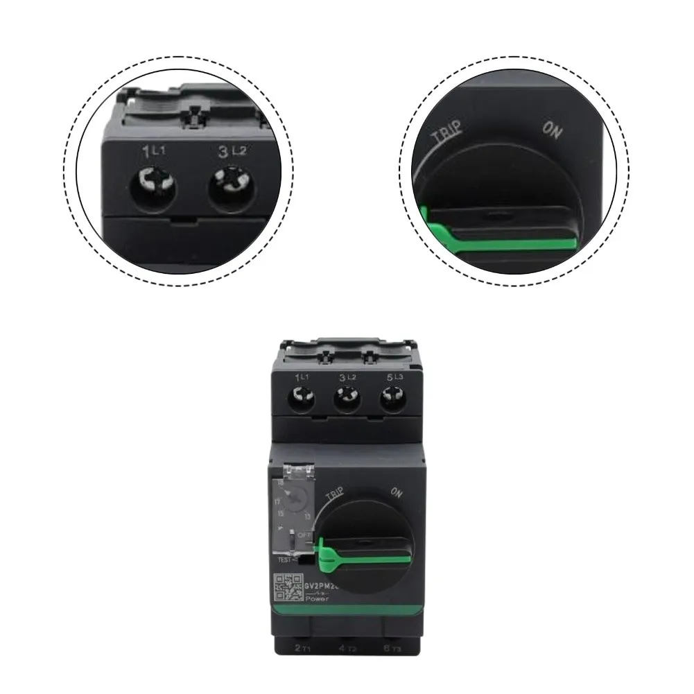 

GV2PM Series Motor Protection Circuit Breaker Thermal Magnetic Switch with Knob for Multiple Current Range Protection
