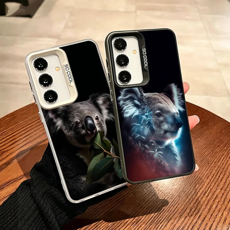 Koalas Have Pleasant Temperaments Phone Case for Samsung A12 A13 A14 A22 A23 A24 A32 A33 A34 A54 A53 A52S Galaxy A02S A03S Core