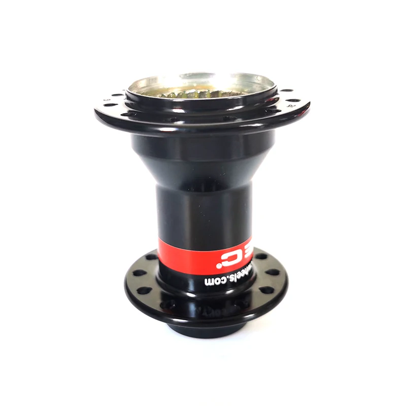 Novatec F482SB Rear Hub Body Shell with Bearings 24H Black with Ratchet Ring 24 Key Holes Road Bicycle Hub Parts J Hook