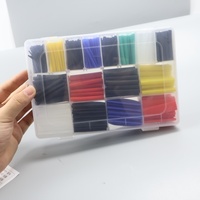 580Pcs Heat Shrink wrapped Shrinking Insulation Sleeving Thermal Casing Car Electrical Cable Shrink Tube Tube Kit