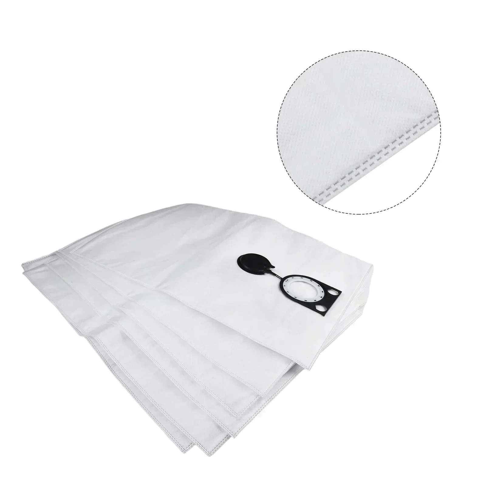 

6 Pieces Filter Dust Bags Made of Fleece for Metabo For ASR 25 L for SC For ASR 2025 For ASR 35 and For ASR 50 L for SC