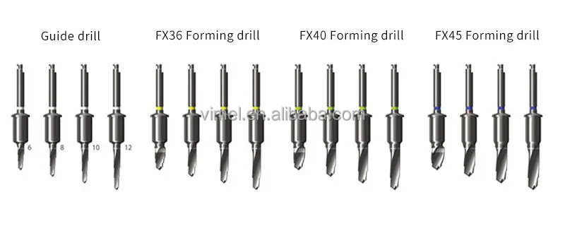 Original Dentium Guide Kit Simple Standard Planting Guide Kit for Dental Implant Surgery Use
