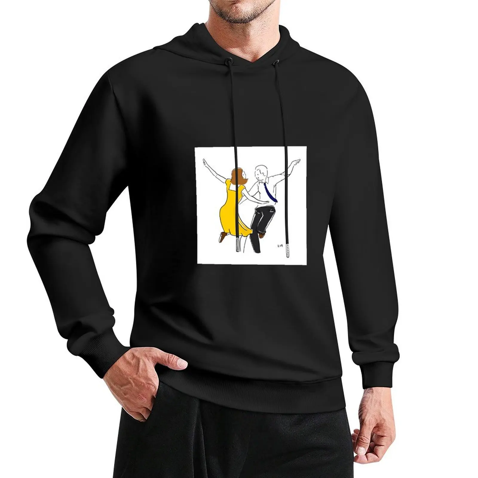 LALALAND Pullover Hoodie men's winter sweater graphic t shirts men autumn new products big size hoodie