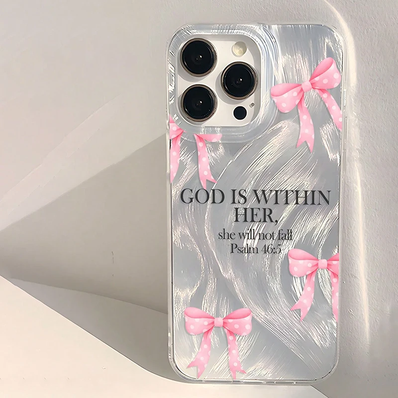 

Cute Bible Verse Graphic Phone Case For Xiaomi 14T Pro 11 Lite 5G 14T 13T Poco F7 X7 X6 X5 M6 Shockproof Hard Bumper Cases Cover