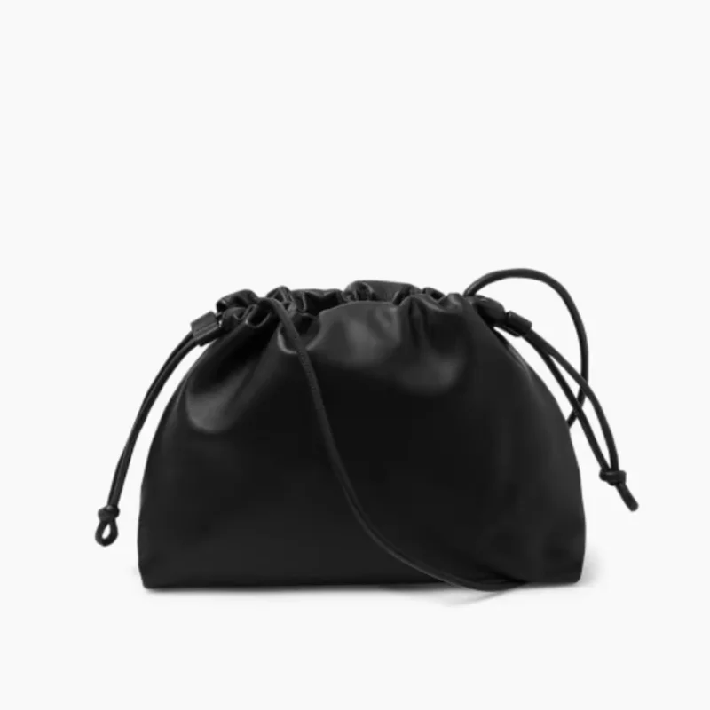 Bolsa de Ombro de Couro PU Macio para Mulheres, Pequena Nuvem, Crossbody, Bolsa Mensageiro Feminino, Alta Qualidade, Moda, Nova