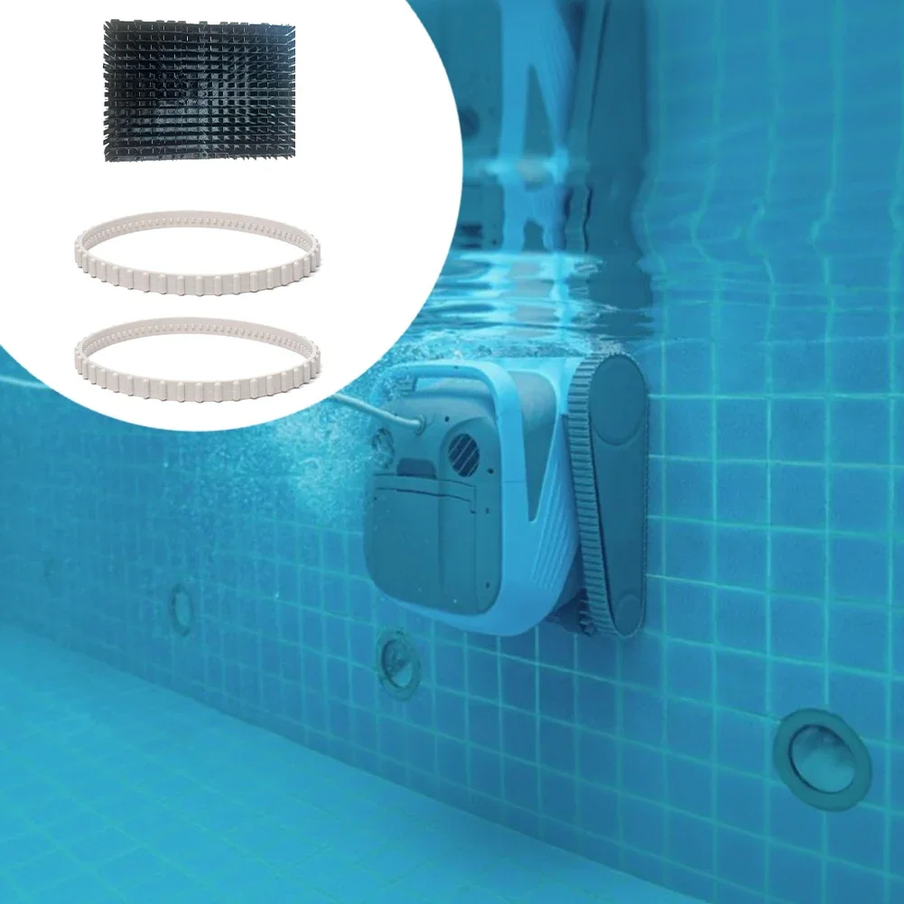 Track Replacement Roller Brush Kit Sturdy Construction Easy Installation Improved Cleaning Efficiency As Shown