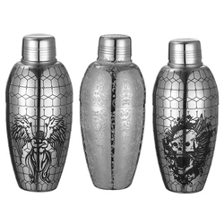 500ml Cocktail Shaker 3 Pieces Vintage Bar Shaker Bar Tools