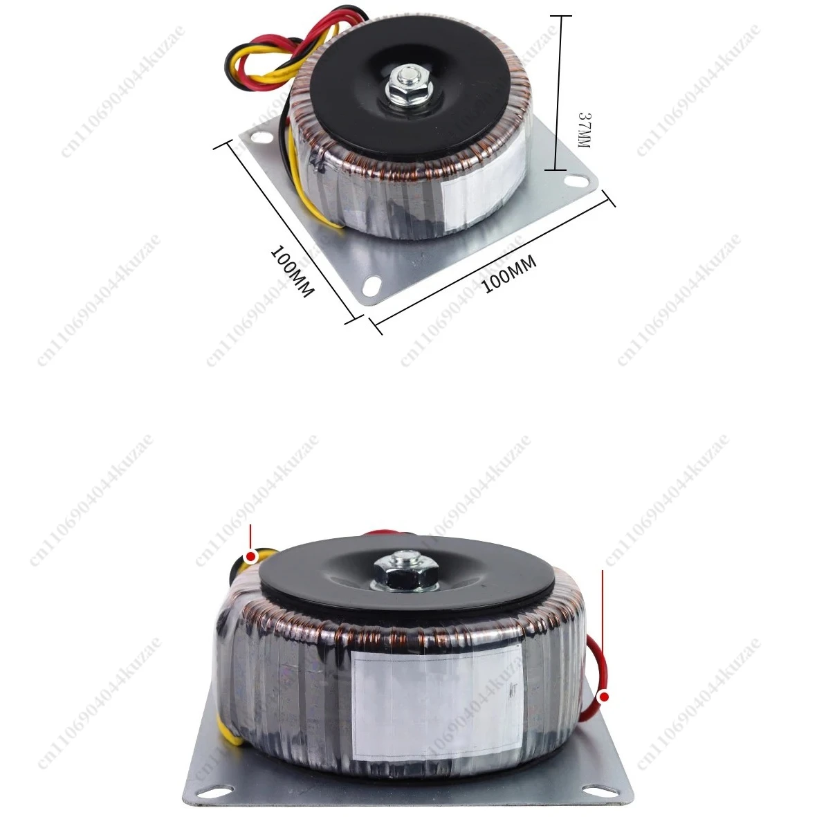 100W 100VA Dual Power Transformer, 220V To 9V 12V 15V 18V 20V 22V 24V 28V Output image 3