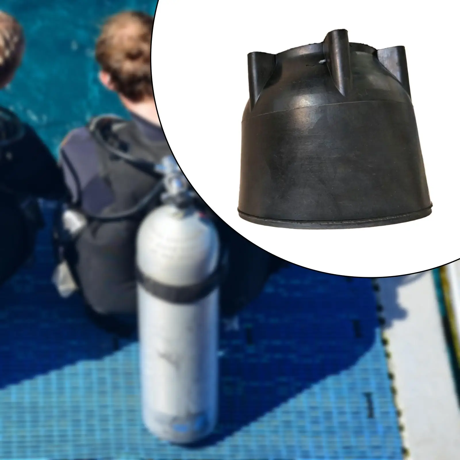 Scuba Tank Boot, Duikaccessoires, Rechtopstaande opslag, Voorkom tankval