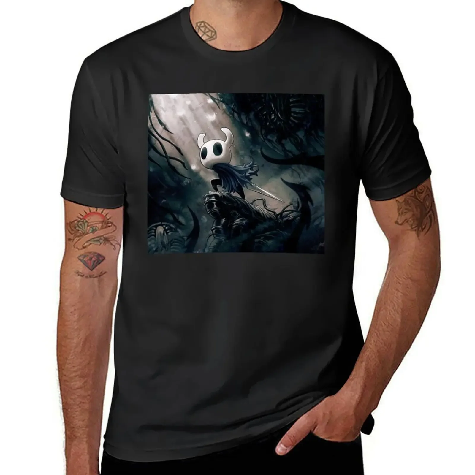 The Abyss Walker T-Shirt custom shirt Blouse quick-drying graphic t shirt vintage men graphic t shirts