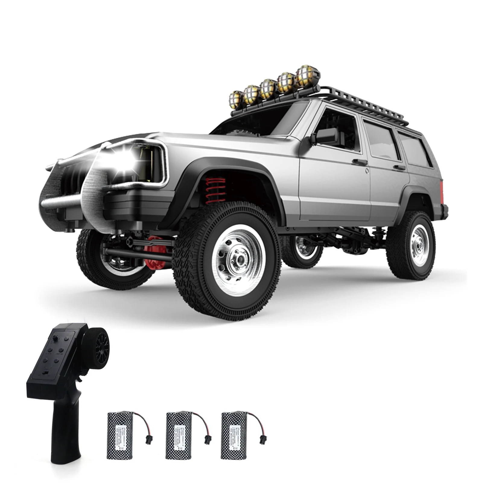 RC Car 2.4Ghz 1/12 Off Road RC Trucks 4WD Vehicle Racing Climbing RC Car Gifts for Kids Adults with 3 Battery