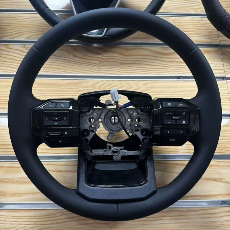Sports Car Steering Wheel High Quality Car Accessories Leather Steering Wheel For Toyota Hilux Land Cruiser Yaris LC300