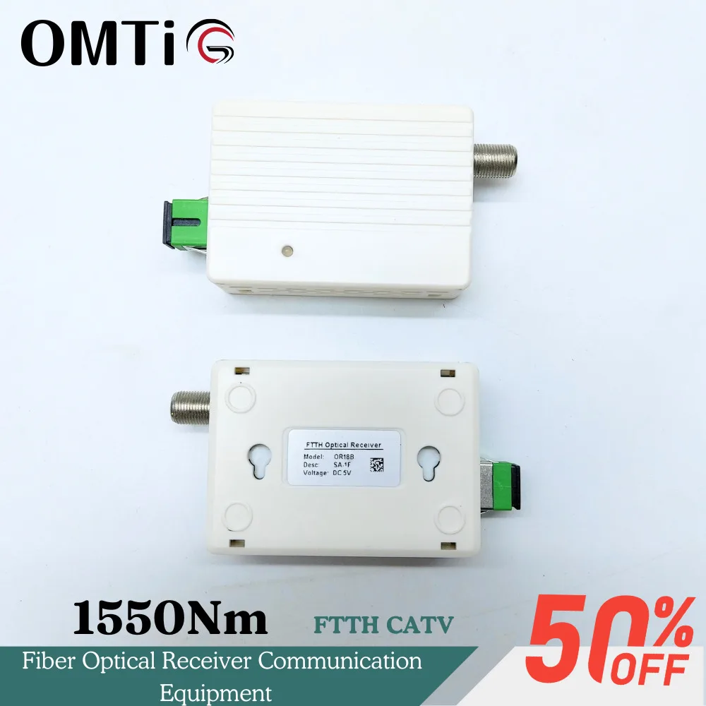 

OMTiG Fiber Optical Receiver FTTH CATV Mini Node1550nm Communication Equipment Factory Low Price Wholesale