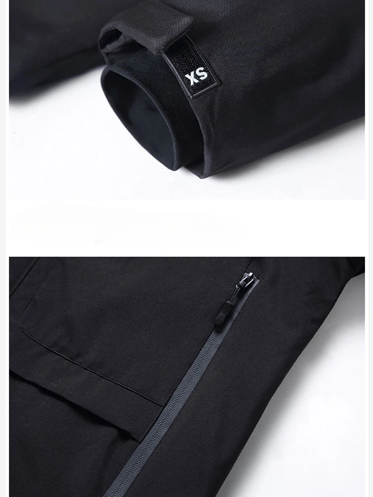 Winter Men's Down Jacket Men Short Thickened Warm Hooded Windproof Cold Fashion Trend Korean Version of The Jacket Men Black