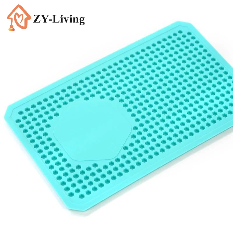 Mini Anti-slip Mat Cell Phone LCD Screen Film Repair Pad with Camera Protection Good Elasticity No Deformation ESD Phone Tools