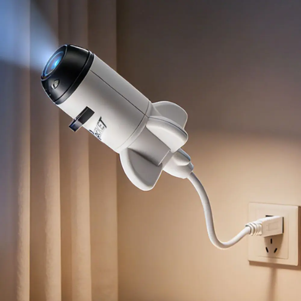 HD Projection Effect Galaxy Projector Lamp USB Powered Soft Gentle Lighting Star Projector Vivid Starry Sky