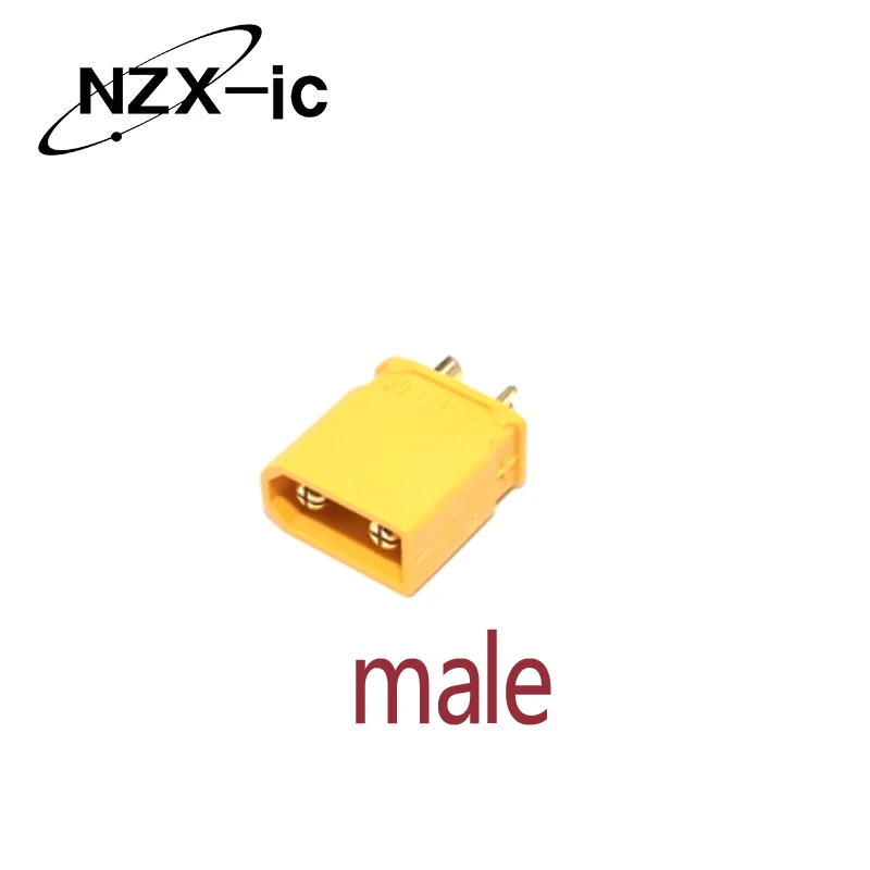 2PCS/LOT XT30U Plug, Amass Genuine Original Lithium Battery Plug, Hobby Motor Plug, Energy Storage   18AWG