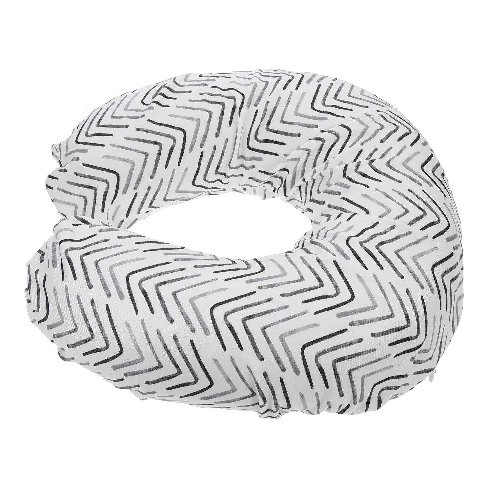 

Чехол для подушки для кормления: дышащий, эластичный, U-образный, для подушки для грудного вскармливания, прочный, съемный, моющийся