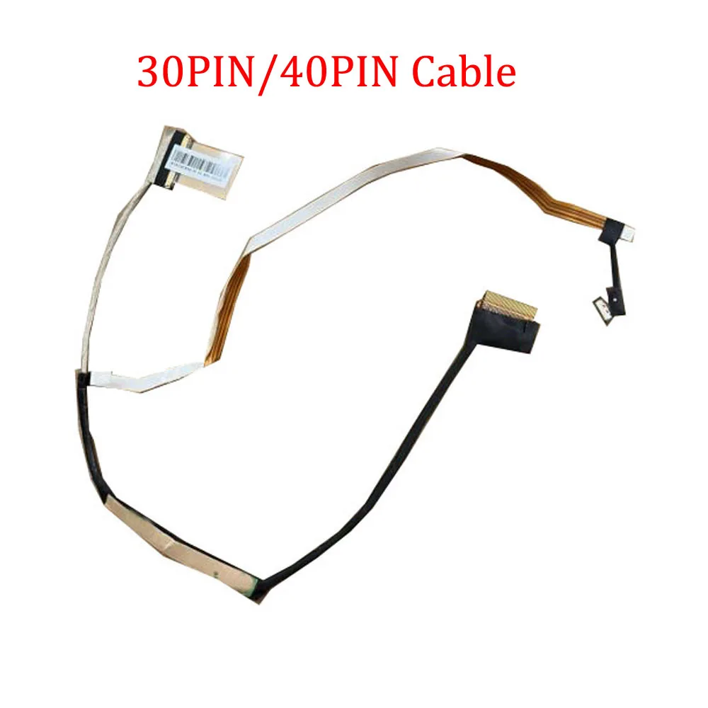 30PIN/40PIN Cable For MSI Cyborg 15 A12UDX A12VE A12VF A13U A13UDX A13VE A13VEK A13VF A13VFK K1N-3040XXX-J36 K1N3040XXXJ36 New