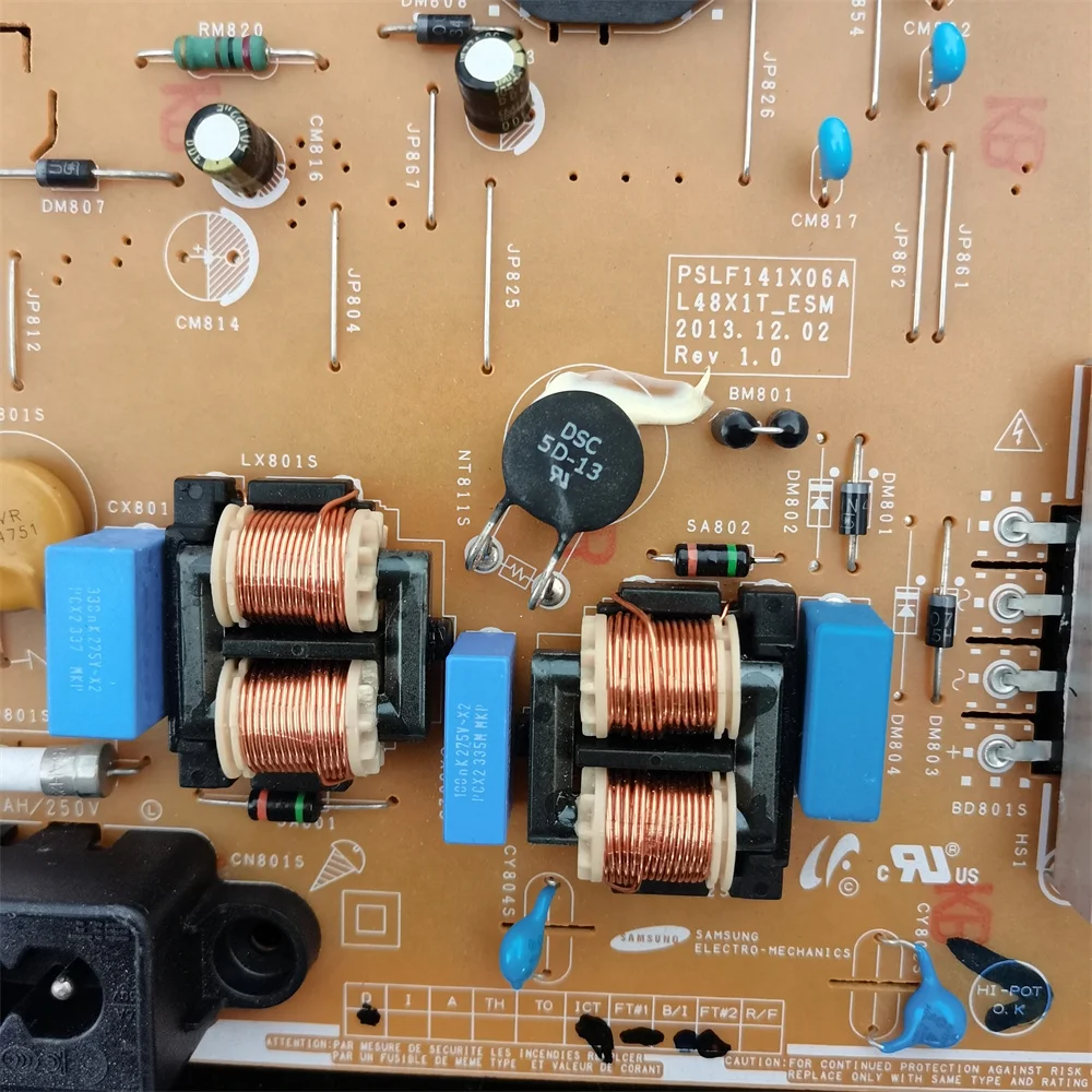 BN44-00709A 전원 공급 장치 보드 ue48x1t_esm PSLF141X06A UE48H6700ST UE40H6200AW 48H6200AK UE48H6400AK UE48H6240AK UE40H6400AK