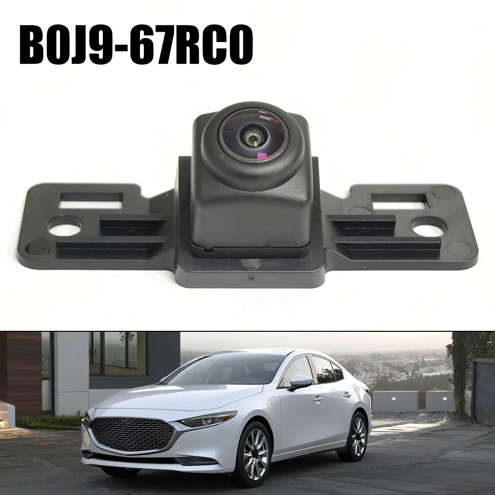 For Mazda 3 2019-2022 B0J9-67RC0 Front Bar Grille Camera Park Assist Camera Replacement Parking Camera Auto Accessories