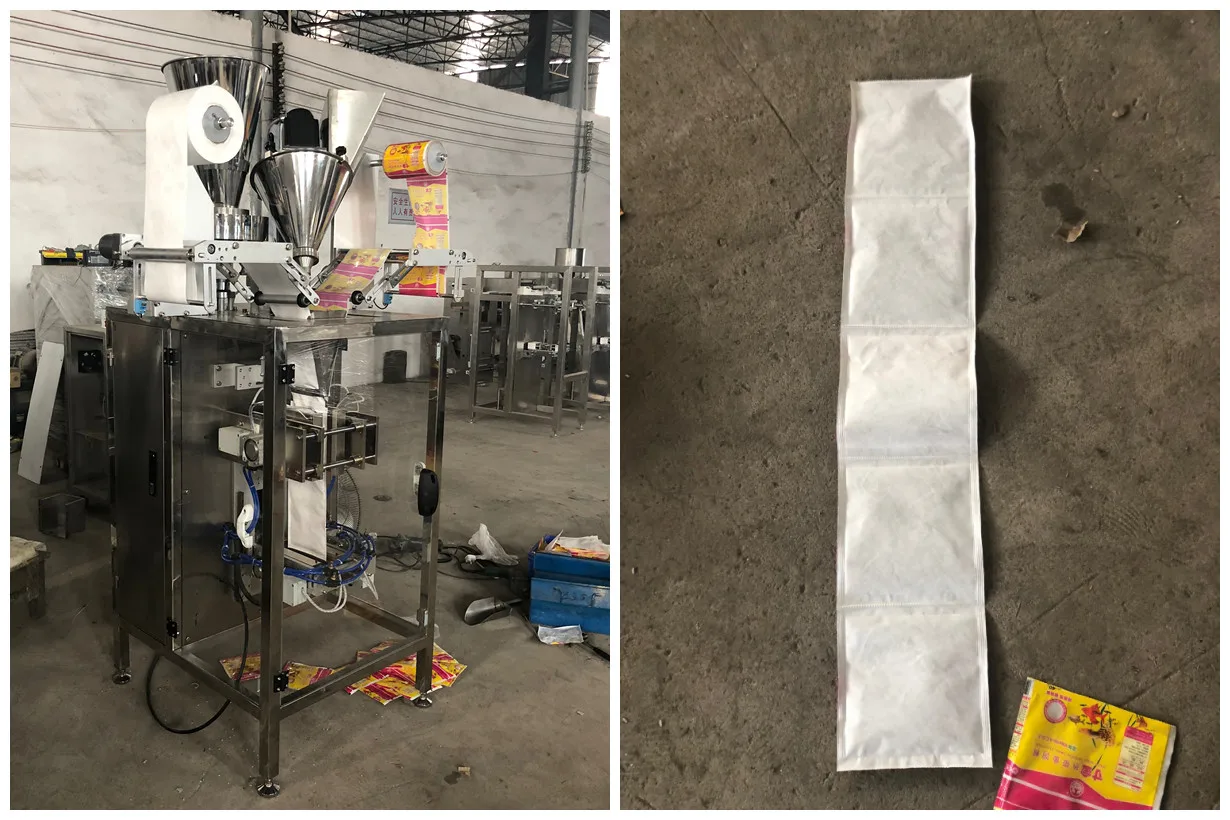 DESSECANTE CONTAINER DRY Pouch Making Machine Tyvek Trockenmittelbeutel-Verpackungsmaschine